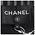 Timeless  Chanel Striped Button-Down Denim Jacket in Black Cotton - view 8