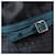 Hermès Gürtelhut aus Polyester und Polyamid Silber Blau Marineblau Hellblau  - Ansicht 7