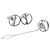 Alfred Dunhill Set di gemelli e spilla per cravatta d Logo Dunhill Set di accessori in metallo Argento - vista 2