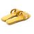 Hermès Sandali Hermes Oran Vau Epsom Giallo - vista 2