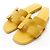 Hermès Sandali Hermes Oran Vau Epsom Giallo - vista 8