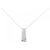 Autre Marque Collana con diamanti Au750 Argento