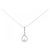 Autre Marque Collana in diamante in oro bianco Au750 Argento