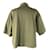 Céline Camisa de algodón Celine Triomphe Verde Caqui  - Ansicht 3