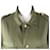 Céline Camisa de algodón Celine Triomphe Verde Caqui  - Ansicht 4