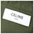 Céline Camisa de algodón Celine Triomphe Verde Caqui  - Ansicht 7