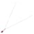 Autre Marque Au750 Ruby Diamond Necklace Red  - view 2