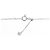 Autre Marque Au750 Diamant Initial E Halskette Silber - Ansicht 5