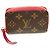 Estuche para tarjetas y monedas Multicartes Monogram Louis Vuitton Rosa Fucsia
