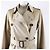 Gabardina de Algodón Burberry Londres Beige - vista 2