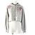 Sudadera Crop de Algodón con Estampado de Viaje Flight Mode Louis Vuitton Gris