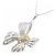 Autre Marque Collana in oro bianco Au750 e oro giallo Au750 con diamanti D'oro - vista 3