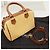Céline Borsa 2 in 1 in Pelle Triomphe di Celine Beige - vista 3