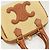 Céline Borsa 2 in 1 in Pelle Triomphe di Celine Beige - vista 6