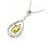 Autre Marque Collana in diamante Sphene Pt900 Pt850 Argento - vista 4