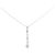Autre Marque Collana di diamanti K14WG K18WG Argento