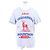 Autre Marque Camiseta de algodón MOUNTAIN CREW Dsquared2 Castaño Roja Azul Gris