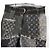 Louis Vuitton Monogram Patchwork Baumwoll-Polyurethan-Jeans Blau - Ansicht 2