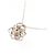 Autre Marque Collana in Rubino K10PG Flower Rosa - vista 4