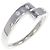 Autre Marque GSTV Platin-Diamantring Silber