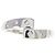 Autre Marque GSTV Platin-Diamantring Silber - Ansicht 2