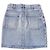 Céline Falda de denim lavado con cadena Celine S195 571Q 08YC Azul - vista 2