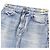 Céline Falda de denim lavado con cadena Celine S195 571Q 08YC Azul - vista 3