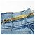 Céline Falda de denim lavado con cadena Celine S195 571Q 08YC Azul - vista 6
