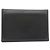 Monedero Calvi Duo de cabra Hermès Negro