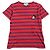 Camiseta de cuello redondo de lino y algodón Gucci×Disney 598971 Roja