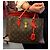 Louis Vuitton Flower Tote Borsa Monogram Rosso Monogramma - vista 3