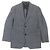 Chaqueta de lana Super 100S Black Label de Burberry Castaño Gris