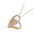 Autre Marque Collana in oro rosa K10 e diamanti - vista 4