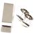 Tiffany & Co Tiffany&Co. Gemelli 2 in 1 con logo inciso SV925 e clip per banconote Argento