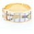 Hermès Hermes Click H Enamel Bracelet Golden  - view 3