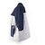 Autre Marque Giacca a maniche corte in metallo, viscosa e poliammide con logo Bark Blu Blu navy - vista 2
