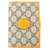 Gucci GG Supreme Interlocking G PVC Passport Case Beige Orange Leather Plastic  ref.2480555