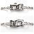 Collana Louis Vuitton Pandantif Lockit in oro bianco Au750 Argento - vista 5