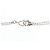 Autre Marque Au750 Saphir-Diamant-Halskette Silber - Ansicht 5