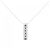 Autre Marque Collana in Au750 e Diamanti Argento