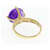 Autre Marque G.ST.B Au750 Amethystring Lila  - Ansicht 3