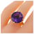 Autre Marque G.ST.B Au750 Amethystring Lila  - Ansicht 5