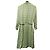 Timeless Vestido de seda 100% Chanel Coco Mark Verde - vista 5