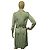Timeless Vestido de seda 100% Chanel Coco Mark Verde - vista 7