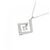 Autre Marque Collana in platino e diamanti Argento - vista 3