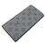 Cartera Larga Brazza Monogram Shadow de Louis Vuitton Gris