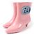 Gummi-Regenstiefel Gucci Interlocking G Pink