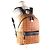 MCM Stark Backpack in Visetos Canvas Leather Backpack Cognac Bronze - view 3
