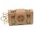 Gucci GG Studs Canvas Calf 6 Key Case Pink Beige