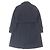Autre Marque Cappotto doppiopetto in lana e cotone gommato Mackintosh Blu Blu navy - vista 4